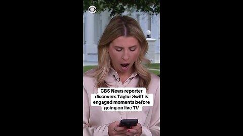 White House Correspondent Loses it When She Learns About Taylor Swift Engagement in Real Time