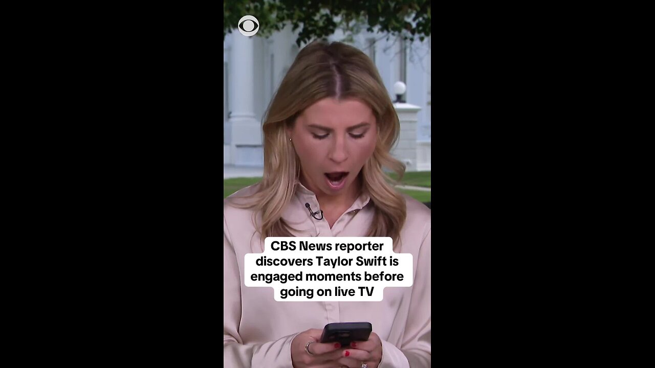 White House Correspondent Loses it When She Learns About Taylor Swift Engagement in Real Time