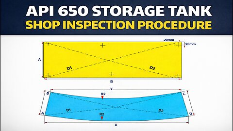 API 650 Storage tank Shop Inspection Procedure.
