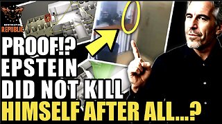 PROOF! Shadow Figure Just Discovered In Epstein Video! Not Suicide After All!?