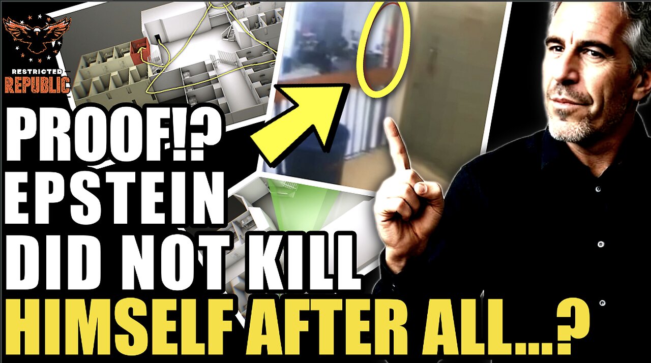PROOF! Shadow Figure Just Discovered In Epstein Video! Not Suicide After All!?