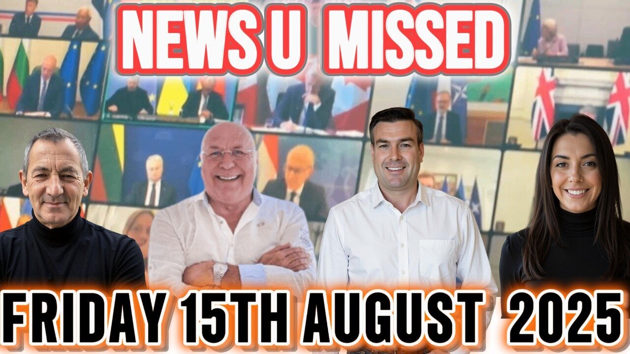 CHARLIE WARD DAILY NEWS WITH CHARLIE WARD & WARREN THORNTON FRIDAY 15TH AUGUST 2025