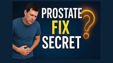 Prostate Fix Secret—Daily Trick That Works!