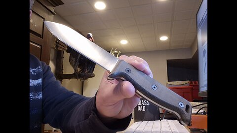 Ontario Knives Black Bird Review In CM154