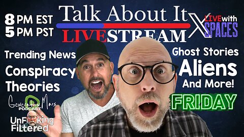 TalkAboutIt Live Stream w/ X Spaces