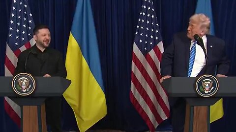 President Trump to Zelensky: 'Your General over there looks like central casting!" 😎