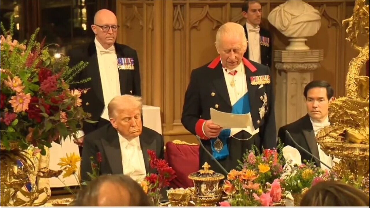 King Charles Toasts To The Health, Prosperity of America