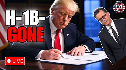 Cancel Culture Wars Chaos in Late Night, Trump's $100k H-1B Visa Fee