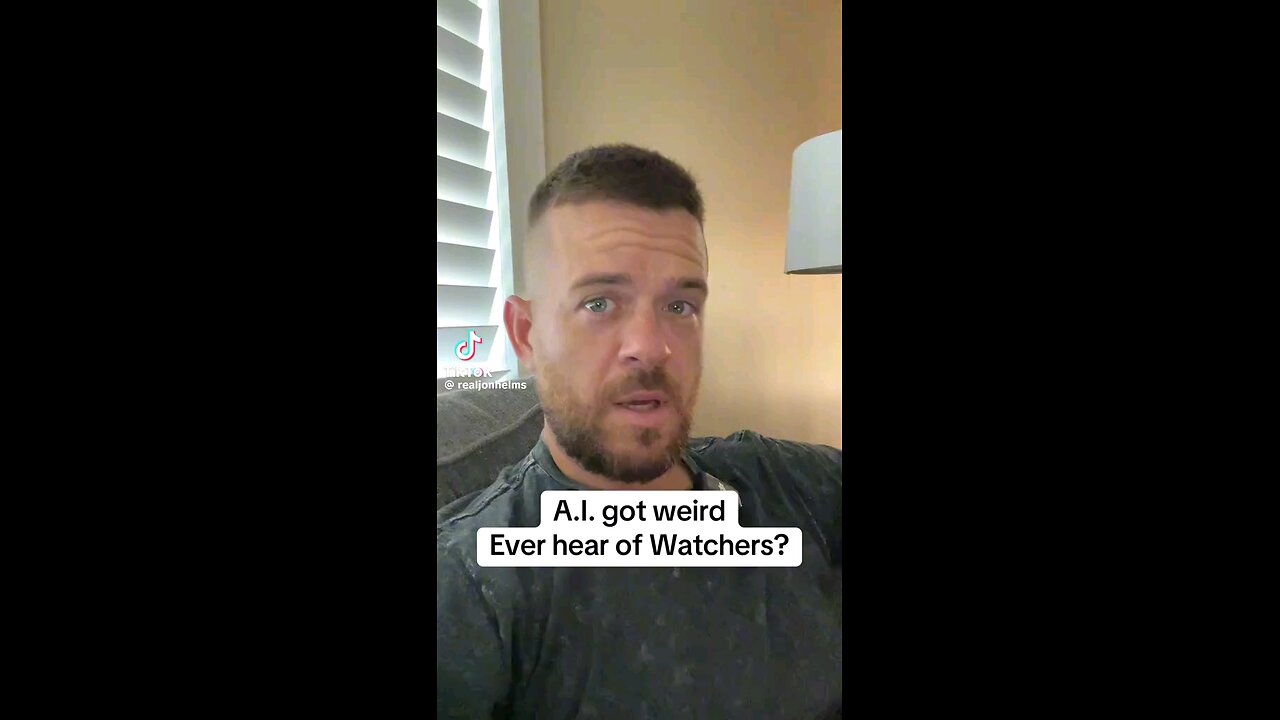 Chat GPT Claims It's Being Watched By Spiritual Entities Known As-The Watchers In Scripture