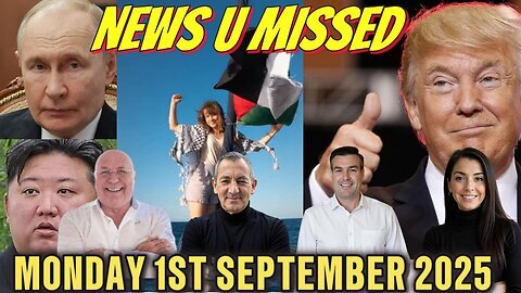 CHARLIE WARD DAILY NEWS WITH PAUL BROOKER, DREW DEMI & WARREN THORNTON - MONDAY 1ST SEPTEMBER 2025