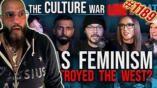 ​ ⁨@MyronGainesX⁩ takes on MILITANT FEMINISTS on ⁨@Timcast⁩ | TSR: Live Ep. 1189
