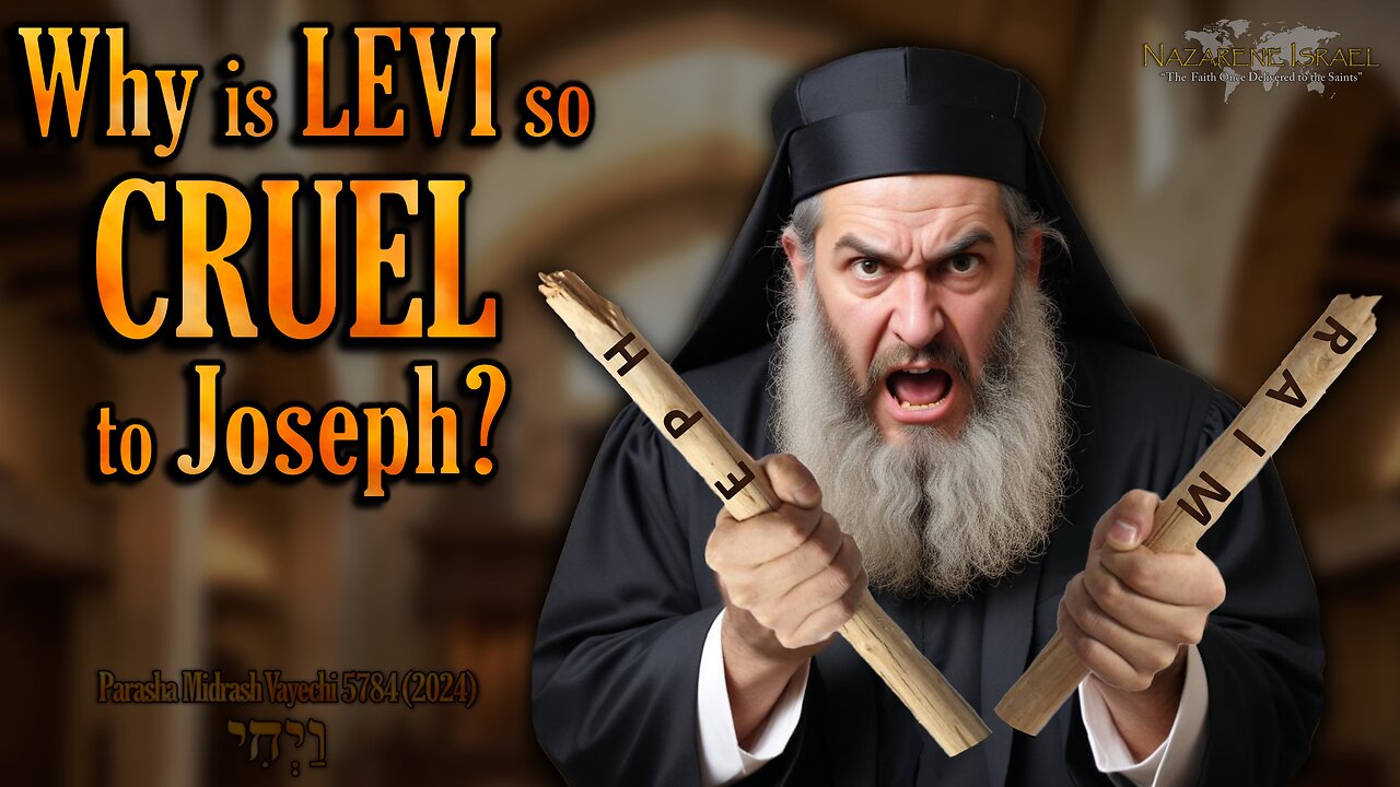 Parasha Midrash Vayechi 5784 2024 - WHY is LEVI so CRUEL to JOSEPH?