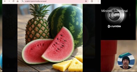 Watermelon & Pineapple Hidden symbolism
