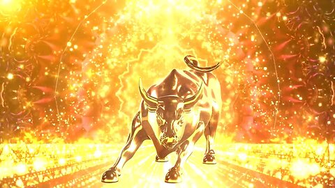 Golden & Blue Big OX | COW | Bull 🐂 🐄