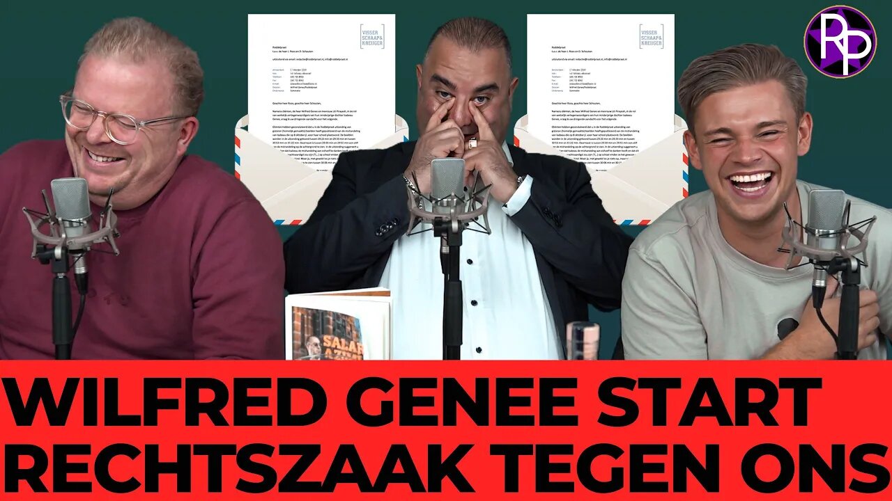 RP220 - Wilfred Genee haalt RoddelPraat offline en start rechtszaak & Jan Roos zegt sorry