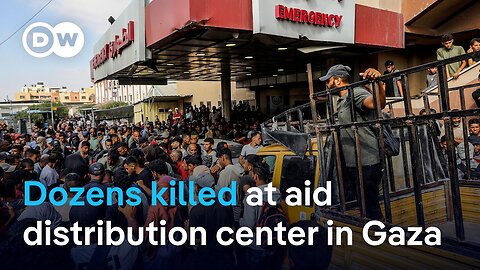 More Palestinians killed waiting for food in Gaza | DW News