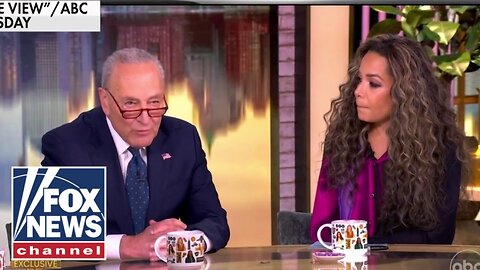 'YOU CAVED': Schumer faces wrath of 'The View'