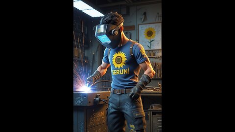 A welder's daily grind.