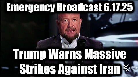Emergency Broadcast Trump Warns Massive Strikes Against Iran, It Will DESTROY The American Empire