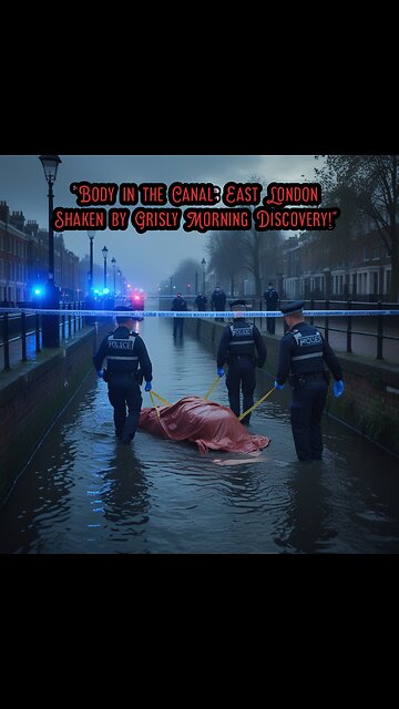 Body in the Canal: East London Shaken by Grisly Morning Discovery!"