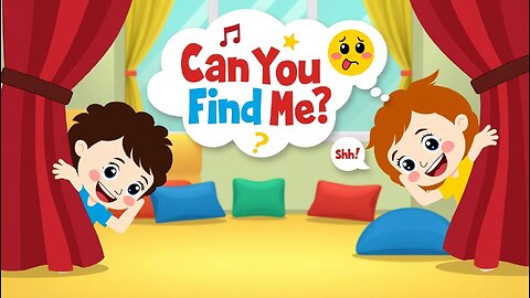 Can You Find Me? 👀 | Fun Hide and Seek Song for Kids & Toddlers | Nursery Rhyme Adventure