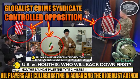 GLOBALIST CRIME SYNDICATE CONTROLLED OPPOSITION - PARTIES ARE COLLABORATING IN THE ADVANCEMENT OF THE GLOBALIST AGENDA | US-Houthis Conflict: US Airstrike Devastate Yemen Neighbourhood | World News | WION