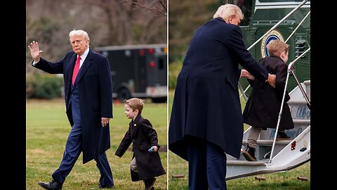 WATCH: President Trump and Elon Musk’s Son Go Viral in Heartwarming Video