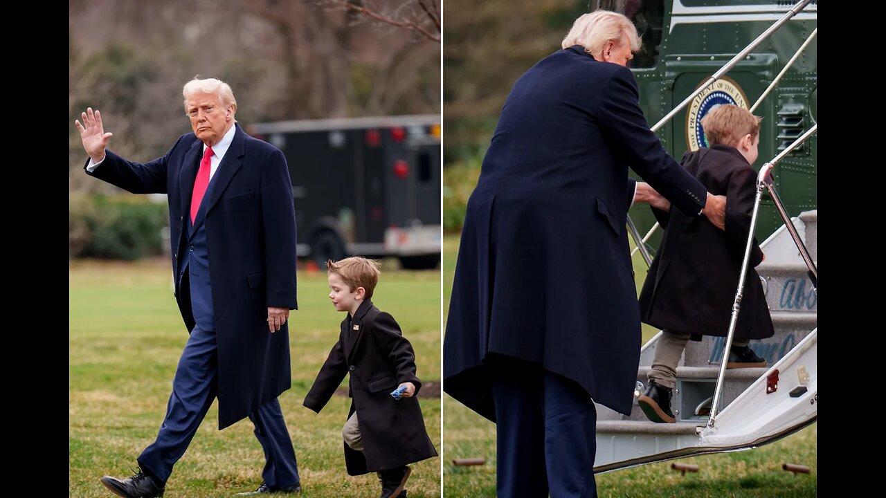 WATCH: President Trump and Elon Musk’s Son Go Viral in Heartwarming Video