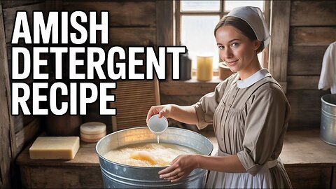 Amish Laundry Detergent Secrets that Shames Store Brands Cleaning Secret Amish