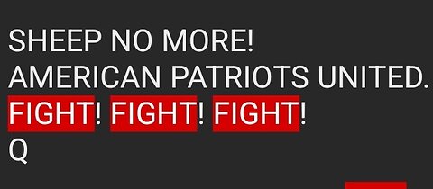 FIGHT FIGHT FIGHT