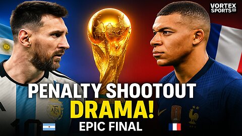 FIFA World Cup 2022 Final | Argentina vs France Penalty Shootout | Messi vs Mbappe Highlights in HD