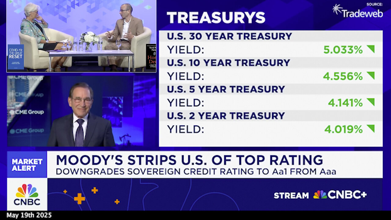 Dollar | (May 20th 2025) Moody's Downgrades Sovereign Credit Rating & Gold to Be Upgraded As Tier One Asset (July 1st 2025)? + "The Nature of Money is Going to Change Dramatically." - Yuval Noah Harari