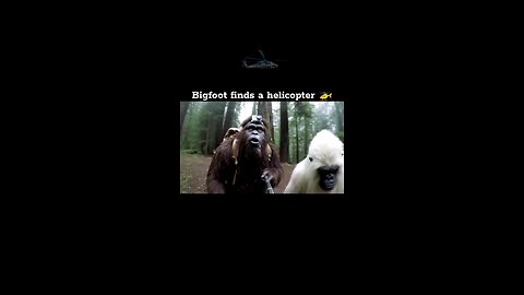 Bigfoot finds helicopter