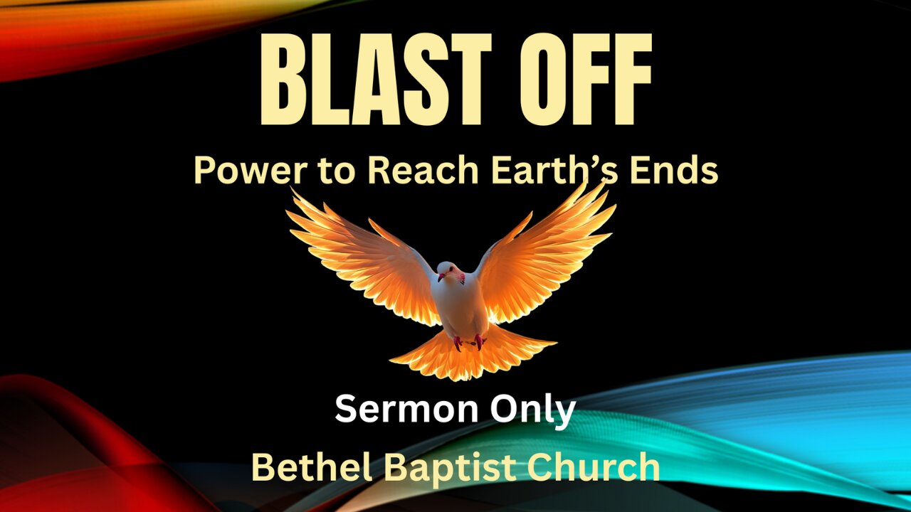 Blast Off (sermon only)