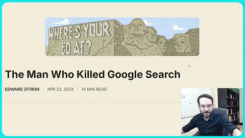 The Man Who Killed Google Search - Review