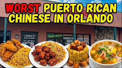 Orlando Influencers Said This Was the BEST Puerto Rican Chinese Food… They Were Wrong