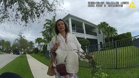 Florida Woman arrested for neighborhood vandalism and assault