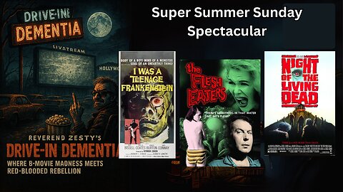 Drive-In Demential: I Was A Teenage Frankenstein & The Flesh Eaters & Night of The Living Dead
