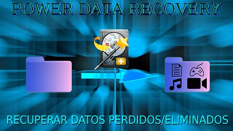 Tutorial Recuperacion de Datos Perdidos Eliminados en Windows | Power Data Recovery