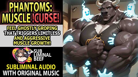 👻PHANTOMS: MUSCLE !CURSE!👻 Ghostly Groping Triggers Limitless Muscle Expansion & Growth Subliminal