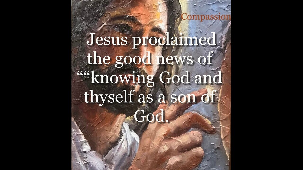 Jesus proclaimed