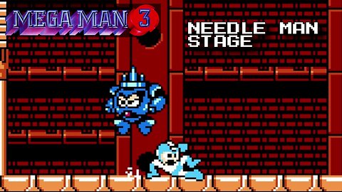 Mega Man 3 (NES) - 8. Needle Man stage