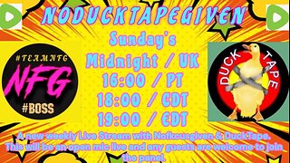 NoDuckTapeGiven with Nofkcusgiven & DuckTpe. Open mic live