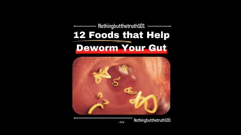 12 foods to deworm your stomach