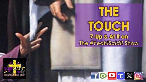 WORD OF THE DAY: MARK 5:28 - THE TOUCH