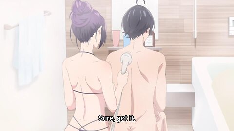 just helping him shower that's all | Please Put Them On Takamine san