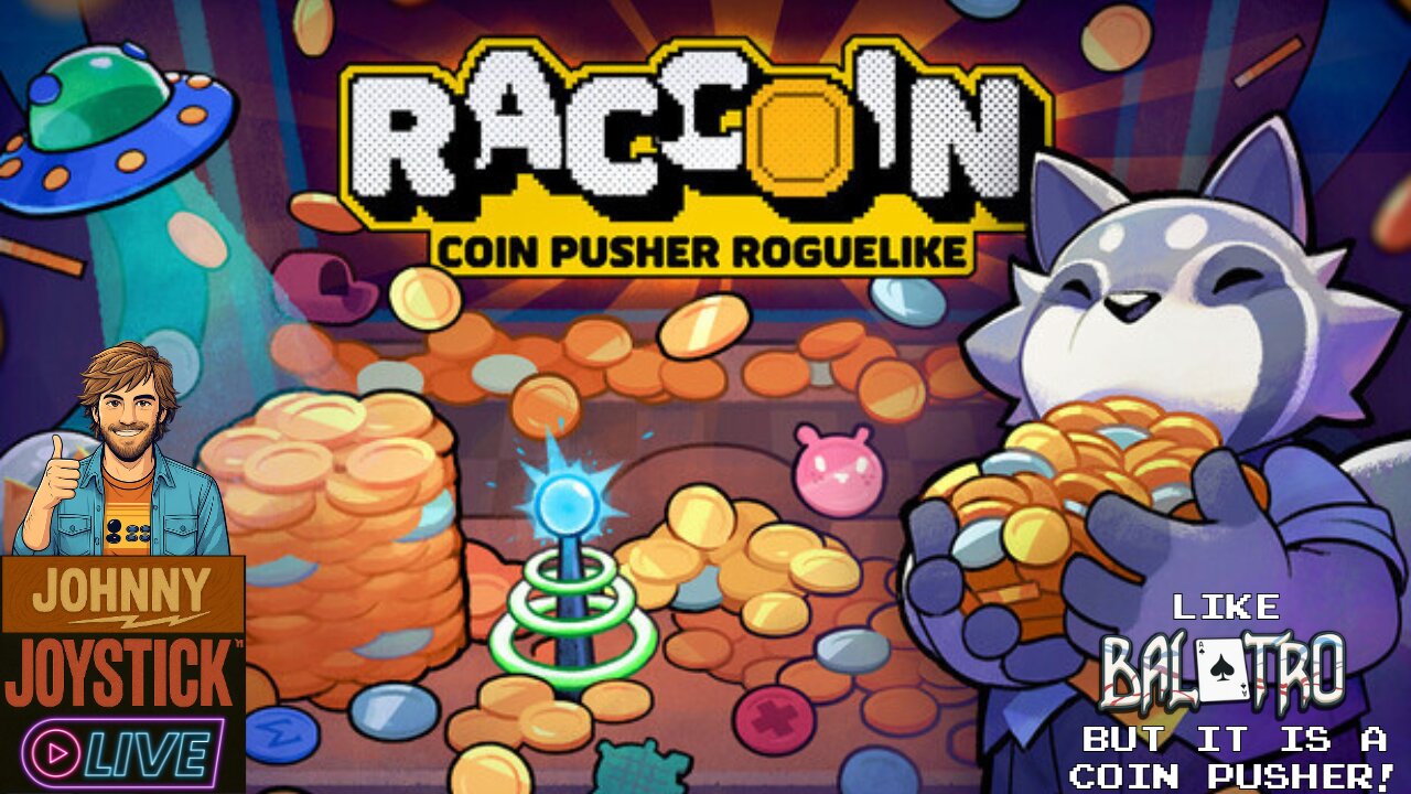 800 SUBSCRIBERS THANK YOU SPECIAL - Raccoin Coin Pusher Roguelike