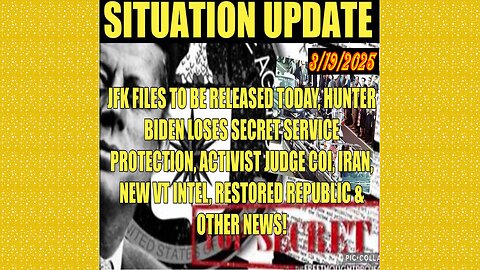 SG Anon. Juan O Savin ~ Situation Update 3/19/25 ~ Restored Republic > Judy Byington- Q+ White Hats