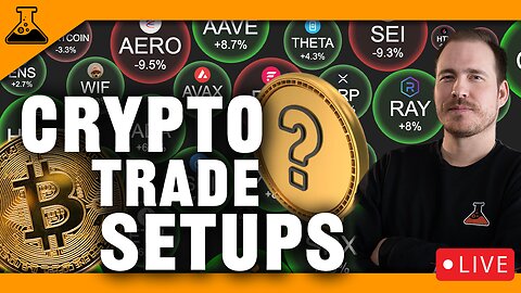 Crypto Analysis Trade Secrets, Bitcoin & Altcoin Trade Setups $Eth $Aero $SOL $TAO $AVAX $DOG $Aave