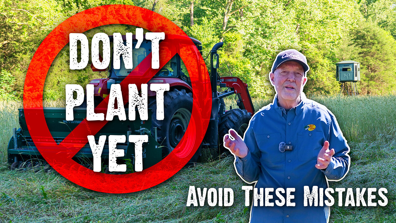 Stop Planting Food Plots Too Early! Here’s Why